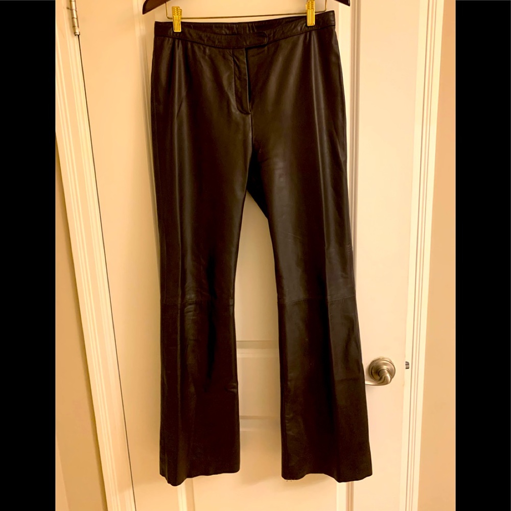 Margaret M leather pants